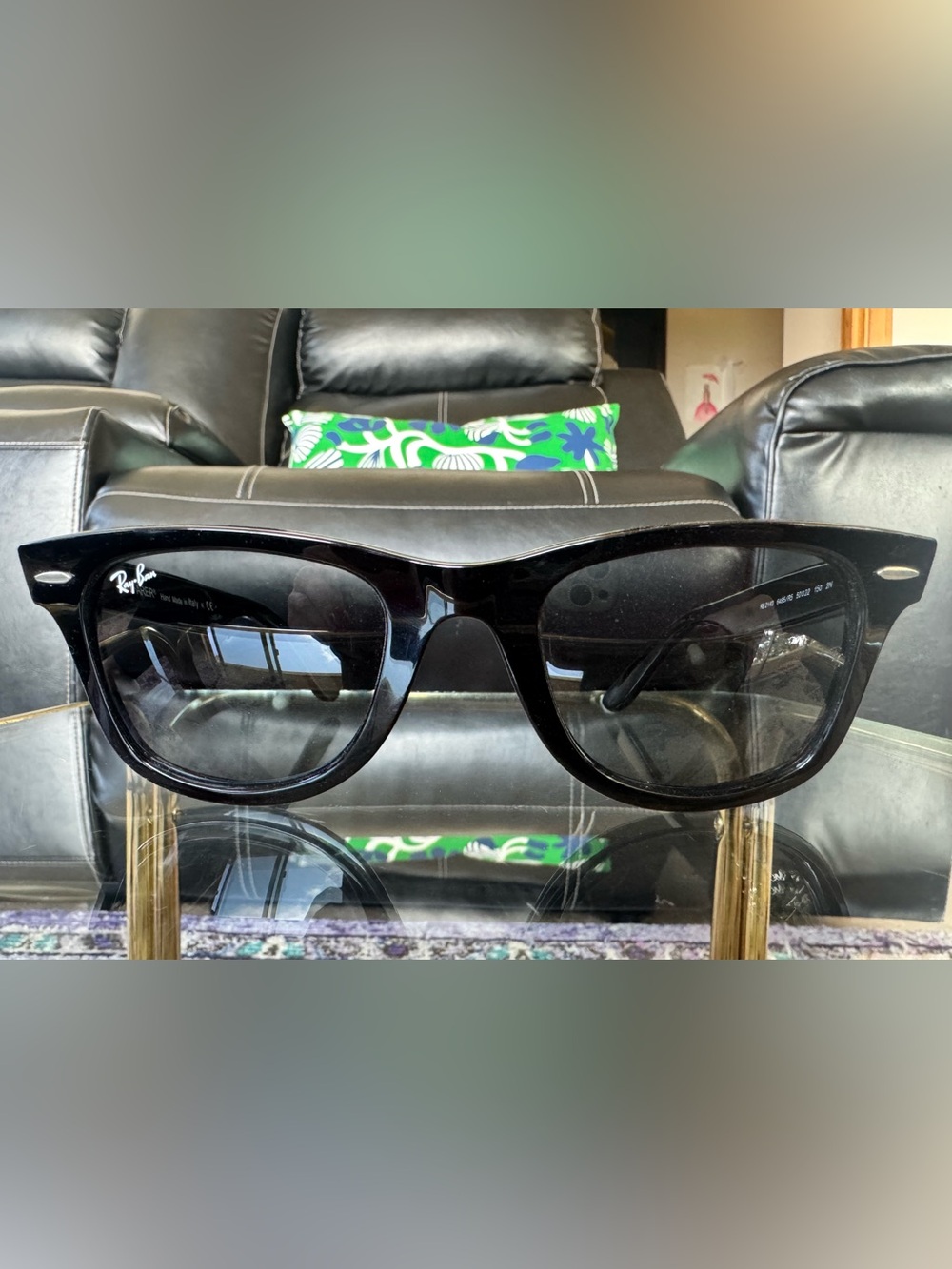 Ray-Ban Original Black Wayfarer Sunglasses RB 2140